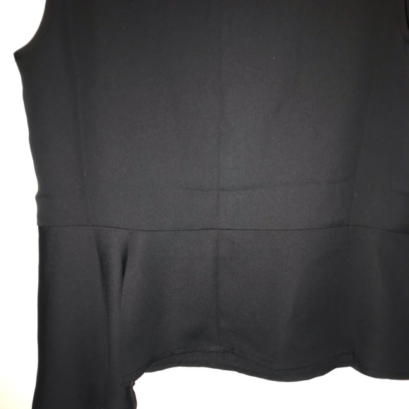 NWT $138 BCBG Maxazria black tank top size s - Picture 9 of 10